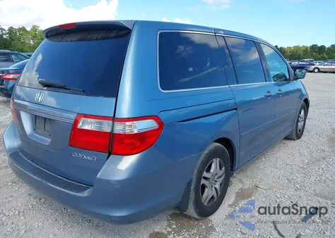 2005 Honda Odyssey Ex-L из США, поврежденный, VIN 5FNRL38775B080360